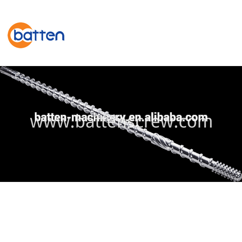 plastic extruder machine single bimetallic screw and barrel